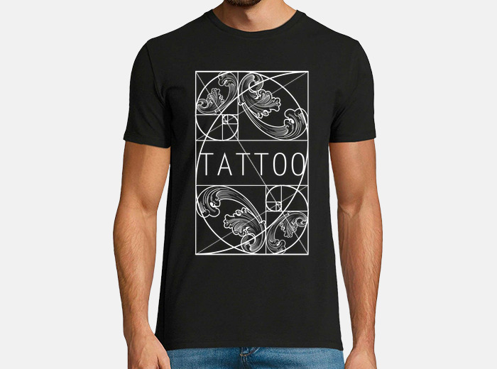 Camiseta Tattoo Golden Design Tatuaje Diseno De Oro Hombre Manga