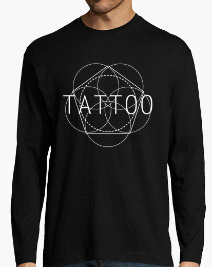 Camiseta Tattoo Pentagon Tatuaje Pentagono Hombre Manga Larga