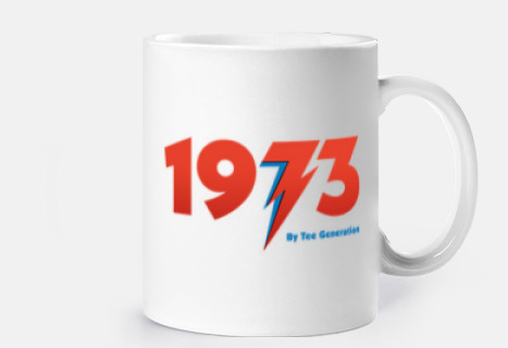Taza Aniversario, 1973 David Bowie