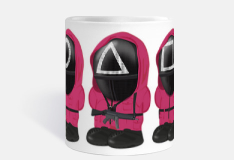 taza El juego del calamar