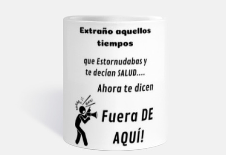 Taza, Estornudos