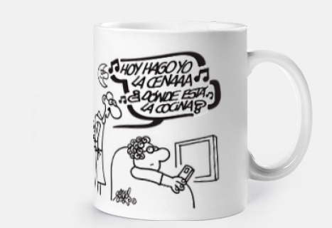 Taza Hoy hago yo la cena