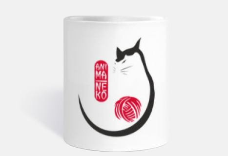 Taza logo animaneko