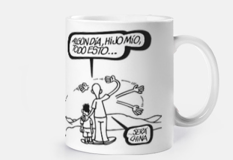 Taza Padre e hijo China