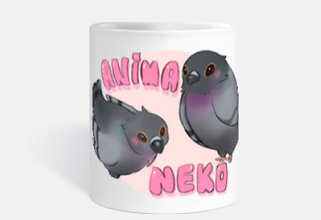Taza solidaria palomas