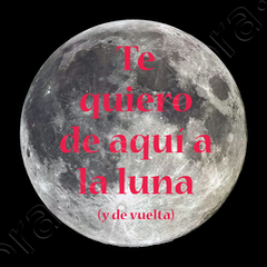 Cesta regalo Te quiero de aquí a la luna