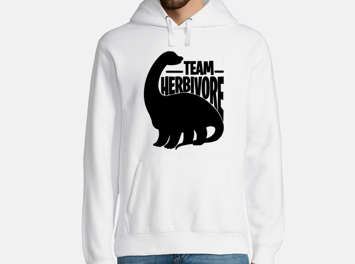Team herbivore meatless veganism vegan hoodie tostadora