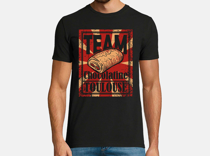 Team chocolatine toulouse funny t shirt tostadora