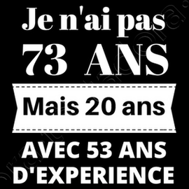 Tee Shirt Anniversaire 73 Ans Tostadora