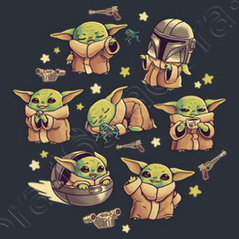 Tee Shirt Bebe Yoda Mandalorien Enfant Tostadora Tee Shirt Bebe Yoda Mandalorien Enfant Tostadora