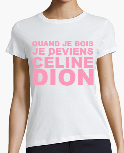 Tee-shirt Celine, Femme, Coton Bio