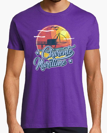 Tee-shirt Charente Maritime Carrelet