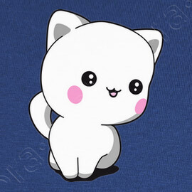 Tee Shirt Chat Kawaii Chibi Rigolo Tostadora Tee Shirt Chat Kawaii Chibi Rigolo Tostadora