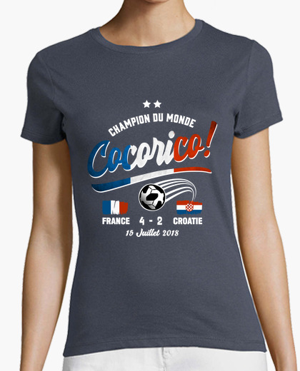 Tee-shirt Cocorico Coupe du Monde 2018
