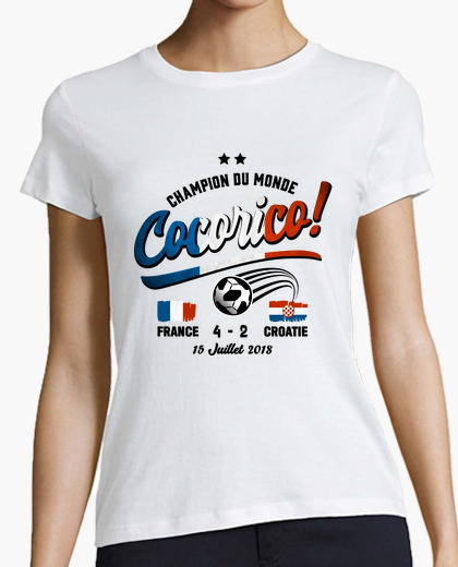 Tee-shirt Cocorico Coupe du Monde 2018