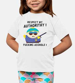 Tee-Shirt Enfant - Cartman Respect My Authorithy