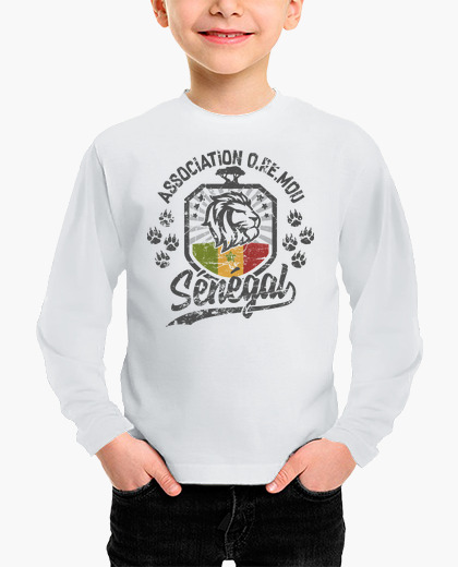 Tee-shirt enfant Sénégal Lion de la...