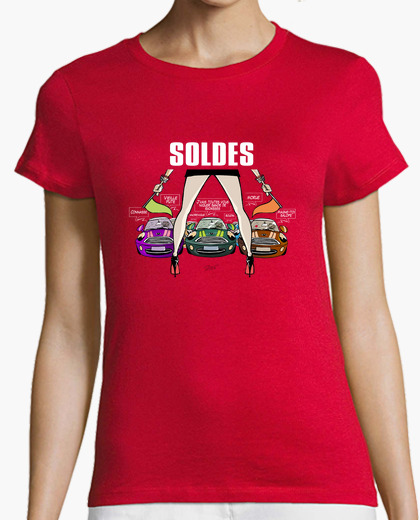 Tee-shirt Fr/ soldes blanc by Stef