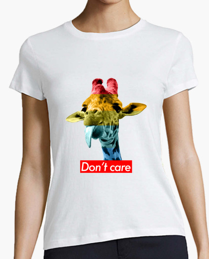 Tee-shirt Girafe Tirant la Langue - Don t...