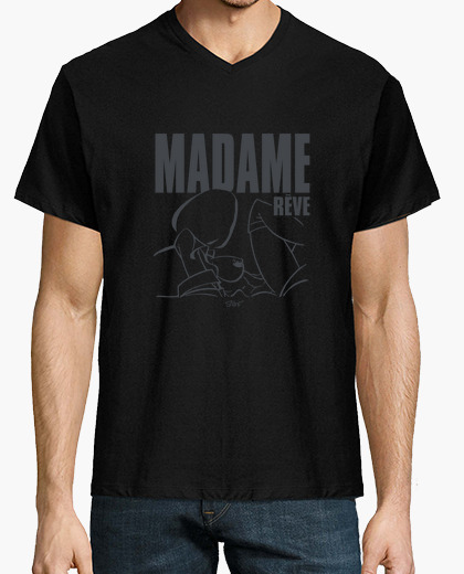 Tee-shirt Hn/ Madame rêve 1 gris by Stef