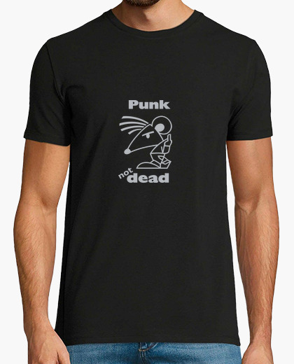 Tee-shirt Hn/ Punk Not Dead by Stef