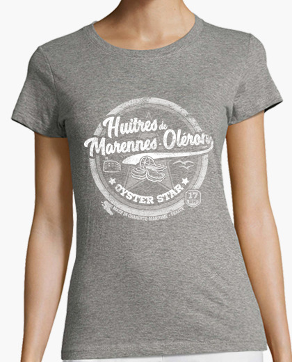 Tee-shirt Huîtres de Marennes-Oléron
