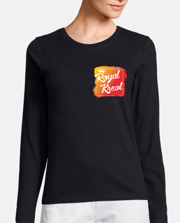Tee-shirt manche longue femme Royal Kreol box