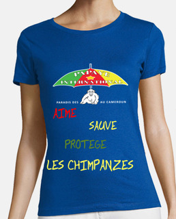 TEE-SHIRT MESSAGE PAPAYE INTERNATIONAL