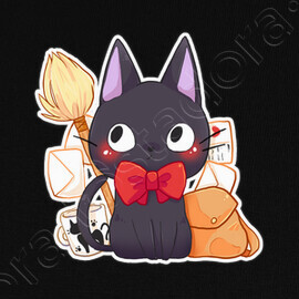 Tee Shirt Mignon Chibi Jiji Livraison Tostadora