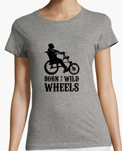 Tee-shirt né pour être des roues...