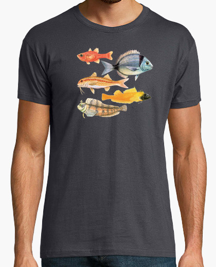 Tee-shirt poissons de la méditerranée