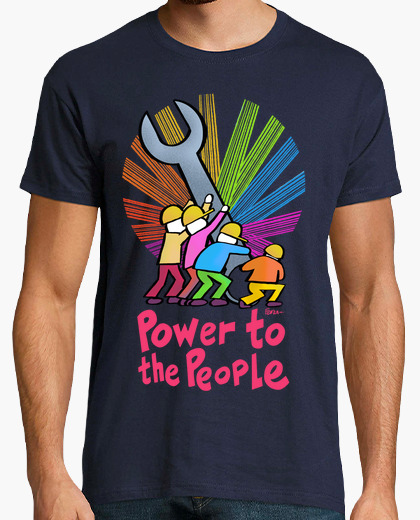 Tee-shirt pouvoir au people