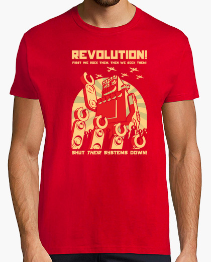 Tee-shirt robot revolutution