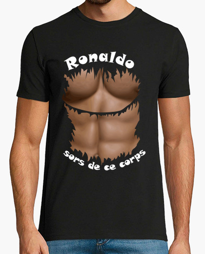 Tee-shirt Ronaldo sors de ce corps FS