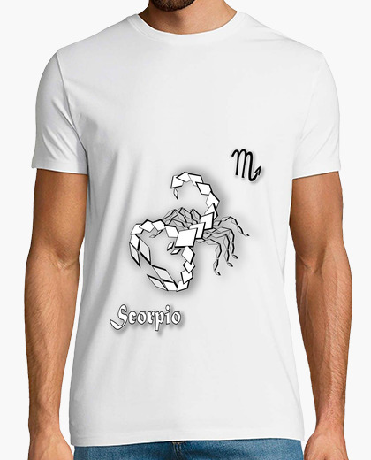 Tee-shirt t shirt signe zodiaque scorpion...
