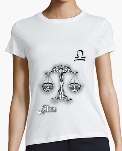Tee-shirt tee shirt signe zodiaque balance...