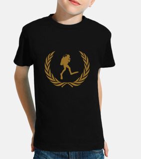 tee shirt bambino tuffo, manica corta, nero