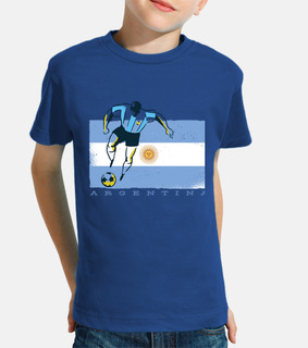 tee shirt da tifoso per bambini adolescenti per la squadra argentina in qatar bellissimo design dell