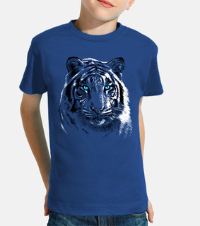 Tee shirt enfant, manche courte, bleu royal