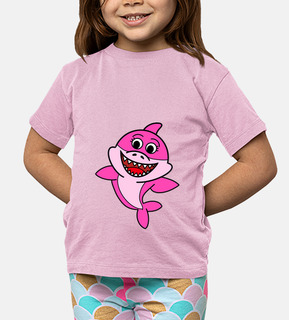 Tee shirt enfant, manche courte, rose
