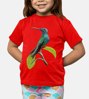 Tee shirt enfant, manche courte, rouge