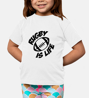 Tee shirt enfant, manche courte, Rugby