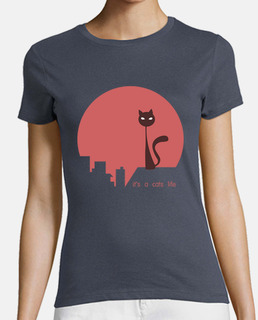 Tee shirt femme, gris obscur, qualité supérieure