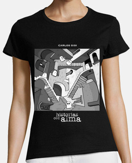Tee shirt femme, noir, qualité supérieure