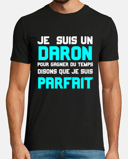 Tee shirt Homme Humour Daron Papa Parfa