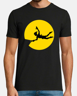 Tee shirt homme, noir, qualité supérieure