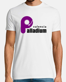 tee shirt homme palladium valencia p lettres violettes noir