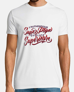 tee shirt homme papa qualite superieure humour fete des peres 