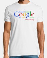 kameleon t-shirts Je n`ai pas Besoin Google