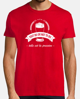 Tee shirt homme, rouge, qualité supérieure